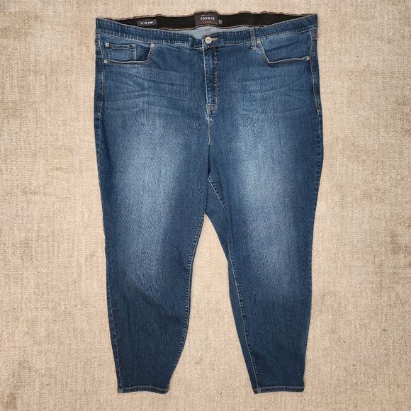 Torrid Sky High Skinny Denim Jeans - Picture 1 of 4